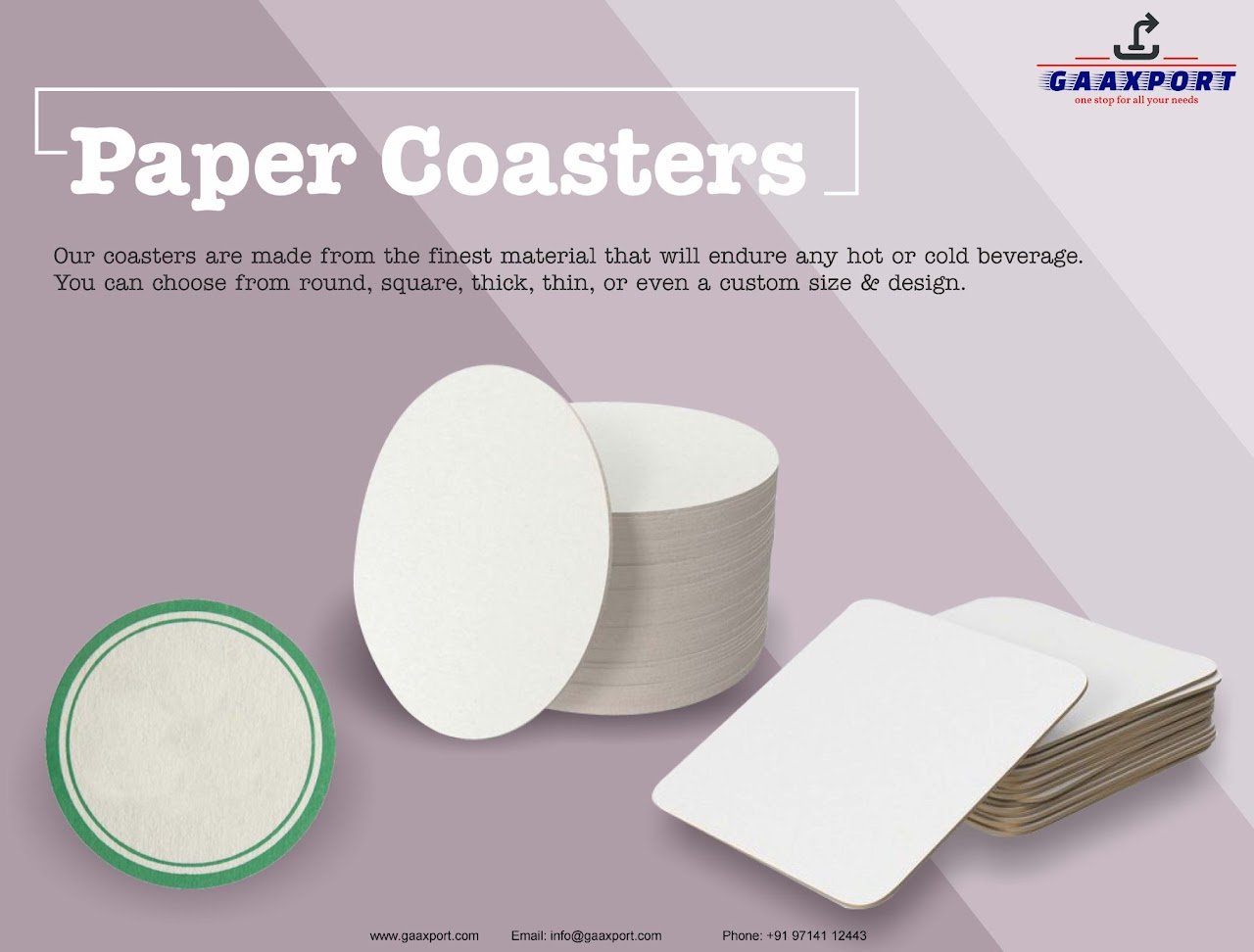 Paper Coasters